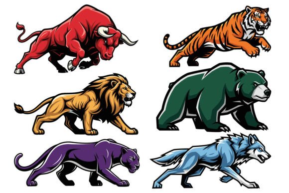 Evaluating the Animal Mascot and Sports Logos SVG Collection for Brand Identity