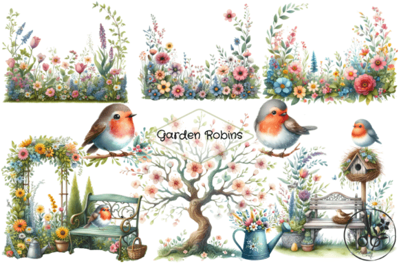Garden Robins: A Practical Resource for Nature-Inspired Digital Design