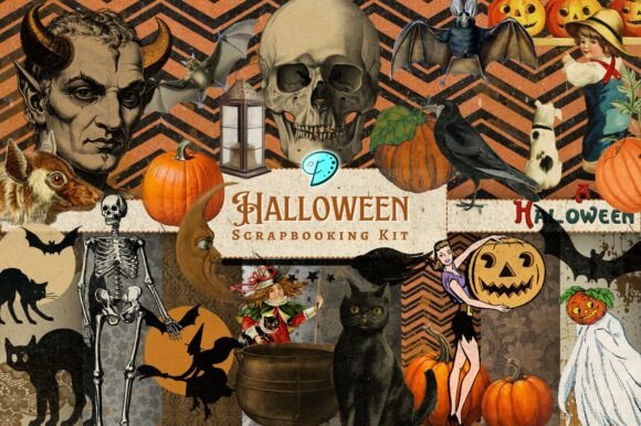 Unleash Your Creativity with a Versatile Halloween Scrapbooking Kit