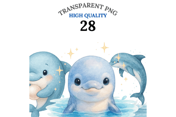 Unlock Creative Potential with 28 Dolphin Clipart for Versatile Design Projects