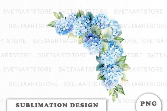 Watercolor Blue Hydrangea Border Png: A Practical Guide for Creators